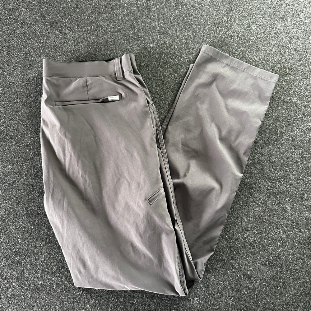 Orvis Mens 36x32 Gray Outdoor Performance Stretch Water Repellent Pants